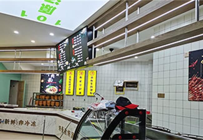 合肥面館裝修，牛真牛面館設(shè)計(jì)裝修實(shí)景案例